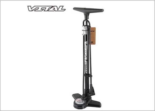 자전거 스탠드 펌프 바이탈 기어5 VITAL GEAR5 (빅게이지, 스틸)